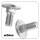 Schlossschrauben M6x110 Edelstahl A2 mit Vierkantansatz Vollgewinde DIN 603