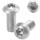 Linsenkopfschrauben M3x16 Edelstahl A2 mit Innensechsrund (TORX), Vollgewinde ISO 7380
