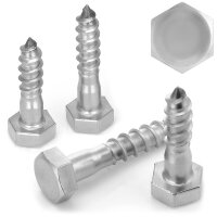 Senkkopfschrauben M6x50 Edelstahl A2 mit Innensechskant,...