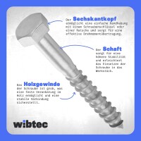 Senkkopfschrauben M6x50 Edelstahl A2 mit Innensechskant, Vollgewinde DIN 7991