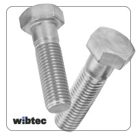 Sechskantschrauben mit Schaft M5x60 Edelstahl A2 Teilgewinde DIN 931