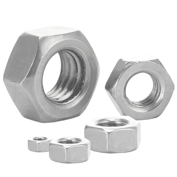 Sechskantmuttern M10 DIN 934 Edelstahl A2