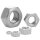 Sechskantmuttern M14 Edelstahl A2 DIN 934 - Standard Muttern