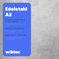 Hutmuttern selbstsichernd mit nichtmetallischem Klemmteil DIN 986 Edelstahl A2