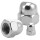 Hutmuttern M10 hohe Form (SW17) DIN 1587 Edelstahl A2