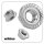 Sechskantmuttern M3 Flansch Edelstahl A2 DIN 6923 - Flanschmutter