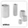 Distanzhülse 8x3,2x20 Aluminium