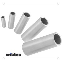 Distanzhülse 10x7x20mm geschweißt Edelstahl A2 - Abstandshülse