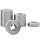 Distanzhülse 10x5,5x15mm aus Vollmaterial Edelstahl A2 - Abstandshülse