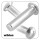 Halbrundnieten DIN 660 A2 5X35