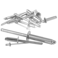 Blindniet 5,0 X 16 mm mit Flachkopf DIN 7337 Edelstahl A2