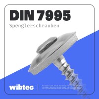 Spenglerschrauben 4,5 X 70 TX-25 mit U-Scheibe (20mm) ähnl. DIN 7995 Edelstahl A2