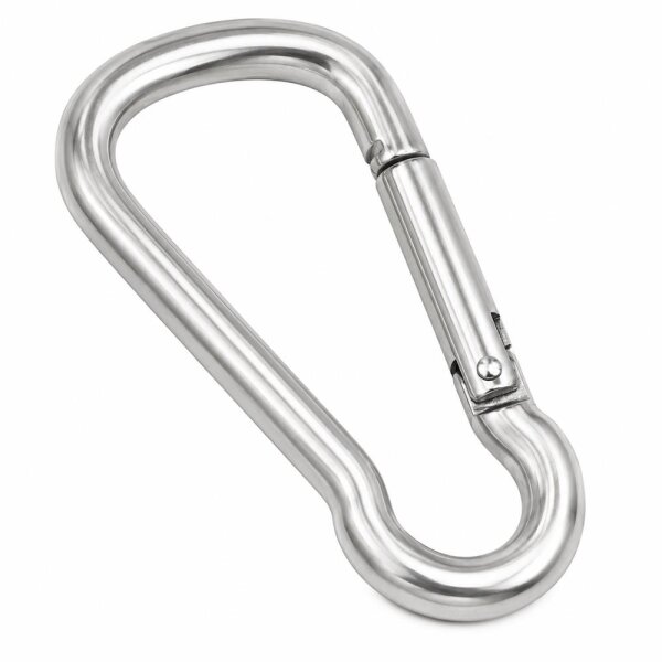 Karabinerhaken asymmetrisch Edelstahl A4 - Karabiner