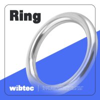 Ring 3x30mm geschweißt poliert Edelstahl A4 - Rundring