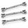 Wantenspanner Gabel/Gabel geschweißt geschlossen Edelstahl A4 - Spanner