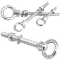 Augbolzen mit metrischem Gewinde Edelstahl A4