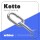 Kette,  kurzgliedrig, Edelstahl A4, DIN766