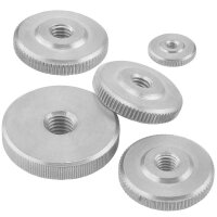 Rändelmuttern niedr. Form M3 Edelstahl A1 DIN 467 -...