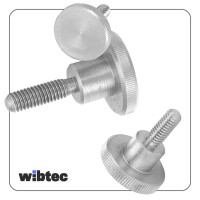 Rändelschrauben M5 X 6 hohe Form DIN 464 Edelstahl A1