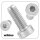 Zylinderschrauben mit Innensechskant und niedrigem Kopf DIN 7984 Edelstahl A2